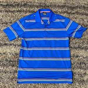 Nike: Dry Victory Stripe Polo Golf Shirt